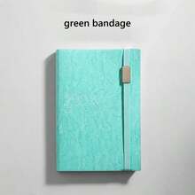 1本A5繃帶2024年行事曆，筆記本，日記本，自我紀律簽到計劃本 - 彩色 - 查看 5