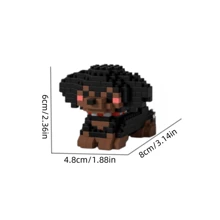 1 Conjunto de Blocos de Construção de Partículas Pequenas em ABS, Série Fofa de Animais de Desenho Animado com Cachorros e Gatos de Estimação Adoráveis como Huskies, Buldogues, Corgis, Gatos Laranja, Ragdolls, Siameses, Adequado para Volta às Aulas, Ano Novo, Páscoa, Dia dos Namorados, Aniversário e Outros Presentes para Feriados. Também pode ser usado para Decoração Caseira DIY Artística, Decoração de Sala de Estar Criativa e Artesanato Doméstico DIY. Adequado também para Dia dos Namorados, Ano Novo Chinês, Volta às Aulas, Blocos de Construção Interessantes, Pode Ser Usado como Decoração Doméstica Criativa, Blocos de Construção Desafio Interessante Mini, Exercitar Habilidades Manuais, Conjunto de Blocos de Construção, Decoração de Quarto Decoração DIY Criativa, Brinquedo DIY Brinquedos Educativos de Ciência, Conjunto de Blocos de Construção para Presentes de Adultos, Adequado para Presentes de Feriados, Aniversário, Páscoa, Dia das Mães, Dia dos Pais. Decoração de quarto