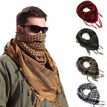 Shemagh  Bufanda panuelo chal Clásica Algodón Moda - Camel - Ver 1