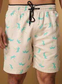 Men Beach Shorts - Beis - Ver 5