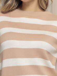 Women Knit Tops - Apricot - View 4