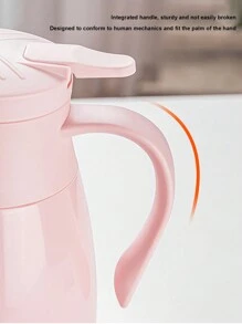 玻璃内胆真空保温热水袋，家用、学生便携式大容量热水壶 - 彩色 - 查看 9