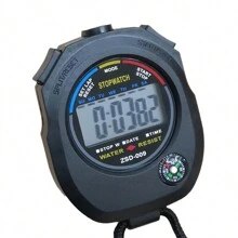 1 Paquete Cronómetro y temporizador digital deportivo multifunción, Pantalla grande con fecha hora y función de alarma, adecuado para entrenadores deportivos, entrenadores de fitness y árbitros. - Multicolor - Ver 8