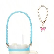1/2 pièces Porte-bouteille d'eau avec sangle, convient aux bouteilles de 8 oz à 40 oz, sangle pour bouteille d'eau, compatible avec les accessoires de la tasse (tous les produits n'incluent pas les tasses d'eau)