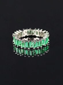 Fashionable Luxurious Lady Ring Suitable For Work Commute Shopping Dating Banquet Wearing, Festival Gift Z113 - White - View 21
