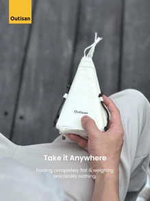 Outisan Camping Lantern Shade, Fits Any Small Light, Brilliant Gift Idea - Beige - View 3