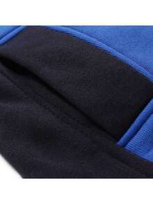 2 en 1 color bloqueado a prueba de viento chaqueta con capucha de los hombres,Calidad clásica cálidos hombres chaquetas y abrigos,forro de lana chamarras de mujer,ligero e impermeable,suave y cómodo,bolsillos con cremallera blusa mexicana,perfecto para el uso diario,trabajo,al aire libre blusas,vacaciones sudaderas,senderismo,deportes,tenis de hombre,fiesta. - Blanco - Ver 5