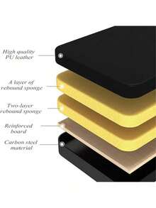 1 Pieza Silla Plegable Acolchada Tapizada de Niñ@s, Silla De Evento para Dormitorio De Niñ@s Sillas Plegables, Asiento De Comedor Acolchado Portátil Sin Brazos para Sala De Estar Interior y Comedor, - Blanco - Ver 6