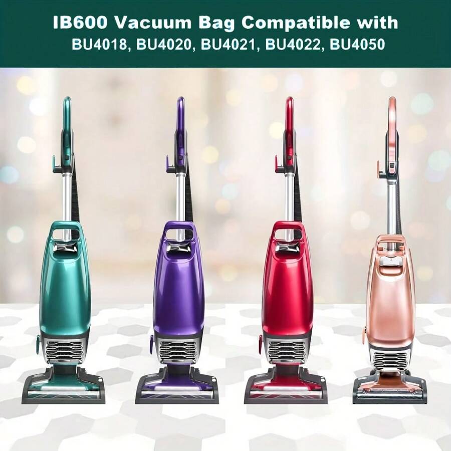IB600 HEPA Vacuum Bags Compatible With Kenmore Intuition Upright Vacuum