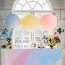 5 piezas de globos rosados macarrón de 18 pulgadas, decoración de bodas y compromiso gigantes, feliz cumpleaños, caramelo de aire, globos de helio mate perfectos para fiestas de cumpleaños, bodas y eventos. Los colores brillantes son adecuados para cumpleaños, fiestas de regalo, decoraciones de fondo, bodas del Día de la Madre, aniversarios de compromiso, ceremonias de apertura, ceremonias de graduación y eventos de revelación de género, de vuelta a la escuela Día de San Valentín