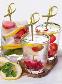 100pcs/200pcs/50pcs(+/-5pcs) 12CM Barbecue Bamboo Skewers Toothpicks, Sandwiches Burgers Fruits Desserts Decorative Skewers For Appetizers Party Supplies,Bbq,Picnic,Camping,Garden,Patio,Outdoor,Garden Decor,Outdoor Decor.