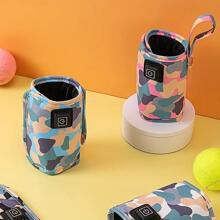 1 件便携式恒温婴儿奶瓶加热器，适合大多数奶瓶，缓慢加热，保持温暖的温度，需要电力 - 粉色 - 查看 7