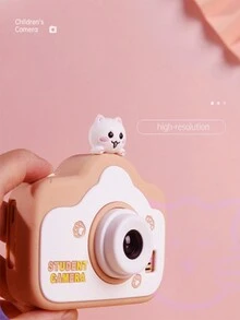 1 pieza Mini cámara digital diseñada específicamente como juguete para niños, con función de fotografía y grabación de video, regalo de cumpleaños - A - Ver 6