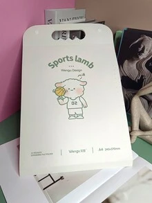 13pcs Vertical Accordion Bag For Paper Storage, Cute Design Paper Organizer For Students - 13-piece Vertical Accordion Bag - View 4