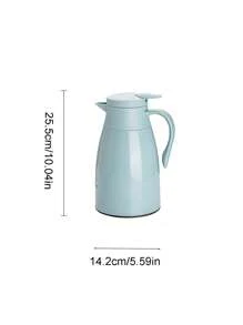 玻璃内胆真空保温热水袋，家用、学生便携式大容量热水壶 - 彩色 - 查看 3