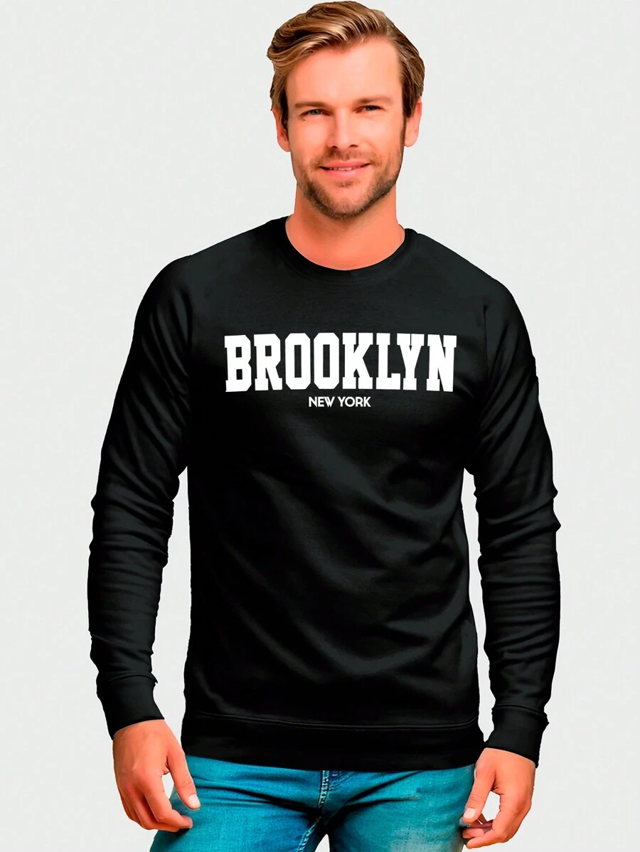 Men Sweatshirts - màu đen - Xem 1