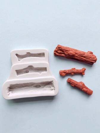 1pc, Silicone Stake Branch Mold For Cake, Cupcakes, And Chocolate - Perfect For Fondant, Frosting, And Candy Decorations - Kitchen And Party Supplies