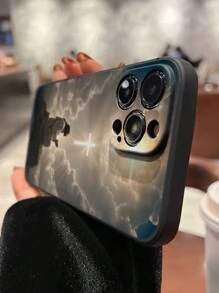 Plain Edge Precision Hole Jesus Cross Painted Anti-Shock Phone Case Compatible With IPhone P14 Pro Max, 3D P13 Cartoon P11 Painted P12 Anti-Shock XR Cartoon 78GES2 Case, XS, P15 Samsung A03s, A03core, A04, A12, A13, A14, A21s, A22, A23, A24, A32, A33a34, A5 A51A52, A53, A54, A71, A72, A73, S20FE, S21, S22, And Xiaomi/Redmi Series Redmi 9, Redmi 9a, Redmi 10a, Redmi 10c, Redmi Note9, Redmi Note10, Redmi Note11, Redmi Note12, Redmi 12, And Redmi 12c