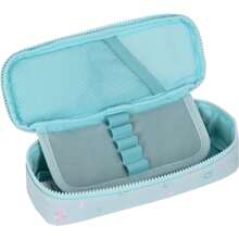 - MOOS "GARDEN" Pencil Case With Zippers - Unique Design Case With Official License - Wallet For Maximum Comfort Items Interior Flap With Elastics For Carrying Objects - Unisex Design Case By - High Durability Case - Multicolor - View 4