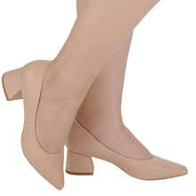 Women Pumps - Beige - View 3
