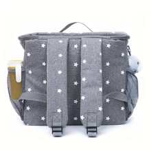 大容量尿布包、婴儿车收纳袋、悬挂式储物袋、多功能背包、旅行必备