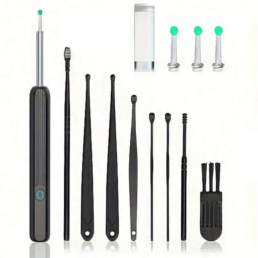 Ear Wax Removal Tool With 6 Pcs Ear Set Ear Cleaner With Camera Earwax
