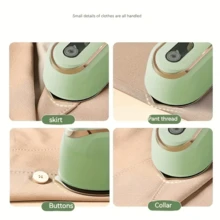 Mini Steam Iron, Handheld Hanging Ironing Machine, Suitable For Clothes, Portable Mini Steam Irons On Clothes, Handheld Steam Iron, Dry And Wet Ironing, Strong Penetration Steam To Remove Wrinkles, Suitable For Small Irons At Home, Office, And Travel - EU C Type Plug(220-240V) - View 10