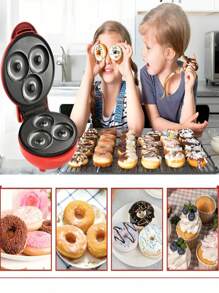 Máquina de Fazer Donuts 3 Buracos Rosquinhas Automática Culinária 110V e 220V - Sortido - Visão 8