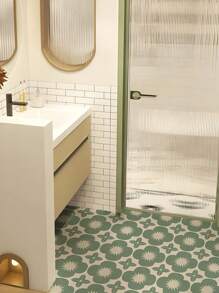 5.9*5.9英寸/7.87*7.87英寸-10片可移除即撕即贴防水瓷砖厨房防溅贴纸，复古自粘墙砖贴花，适用于浴室和厨房