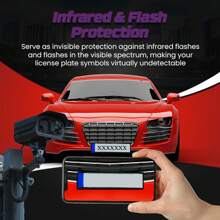 1 PC 50ml Invisible Car License Plate Spray,  Long-Lasting And Effective Transparent Coating Invisible Defense License Plate Spray For Cars - Purple - View 3