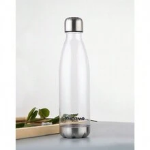 Inde SSAS 玻璃水瓶 1000ML 钢盖 - 优雅实用的玻璃瓶 - 耐用且用途广泛的玻璃瓶 - 安全且可重复使用的玻璃瓶 - 保鲜玻璃瓶 - 带盖玻璃瓶 - 彩色 - 查看 2
