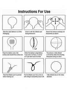 10 Peças Balão Bobo Transparente de 8-36 Polegadas, Balão Inflável de Ar e Hélio Transparente para Decoração de Casamento, Aniversário, Festa e Chá de Bebê - Transparente - Visão 4