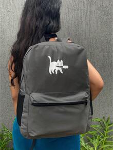 Women Functional Backpacks - 灰色 - 查看 3