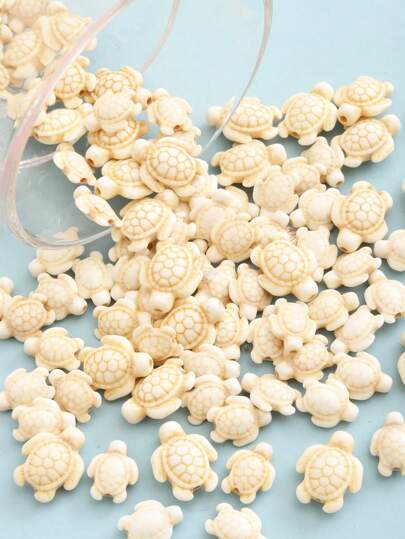 28pcs Mixed Beach Ocean Holiday Style Cute Turtle & Starfish Beaded Bracelet Necklace Bohemian Jewelry Pendant