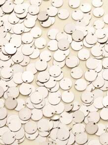 10 pezzi Braccialetto e collana di base in acciaio inossidabile rotondo e liscio, accessori fai-da-te alla moda