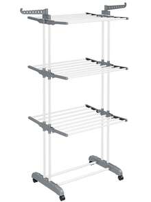 SONGMICS Drying Rack - White - View 2