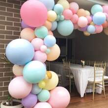 5 piezas de globos rosados macarrón de 18 pulgadas, decoración de bodas y compromiso gigantes, feliz cumpleaños, caramelo de aire, globos de helio mate perfectos para fiestas de cumpleaños, bodas y eventos. Los colores brillantes son adecuados para cumpleaños, fiestas de regalo, decoraciones de fondo, bodas del Día de la Madre, aniversarios de compromiso, ceremonias de apertura, ceremonias de graduación y eventos de revelación de género, de vuelta a la escuela Día de San Valentín