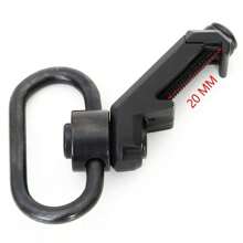 1PC 2PCS QD Sling Swivel Attachments Tactical 45-Degree Picatinny Rail Mount - 2Pcs - View 7