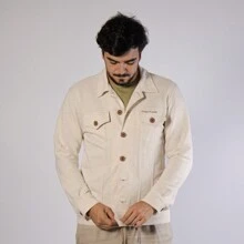 Men Jackets & Coats - 米色 - 查看 8