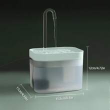 1入組貓咪水泉，室內用貓咪飲水泉，1.5L貓咪飲水泉，寵物用水泉，超靜音貓咪小狗飲水泉