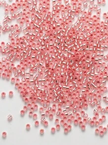 1200pcs 2.0mm Silver-foil Coated Bohemian Glass Beads Diy Loose Beads For Jewelry Making