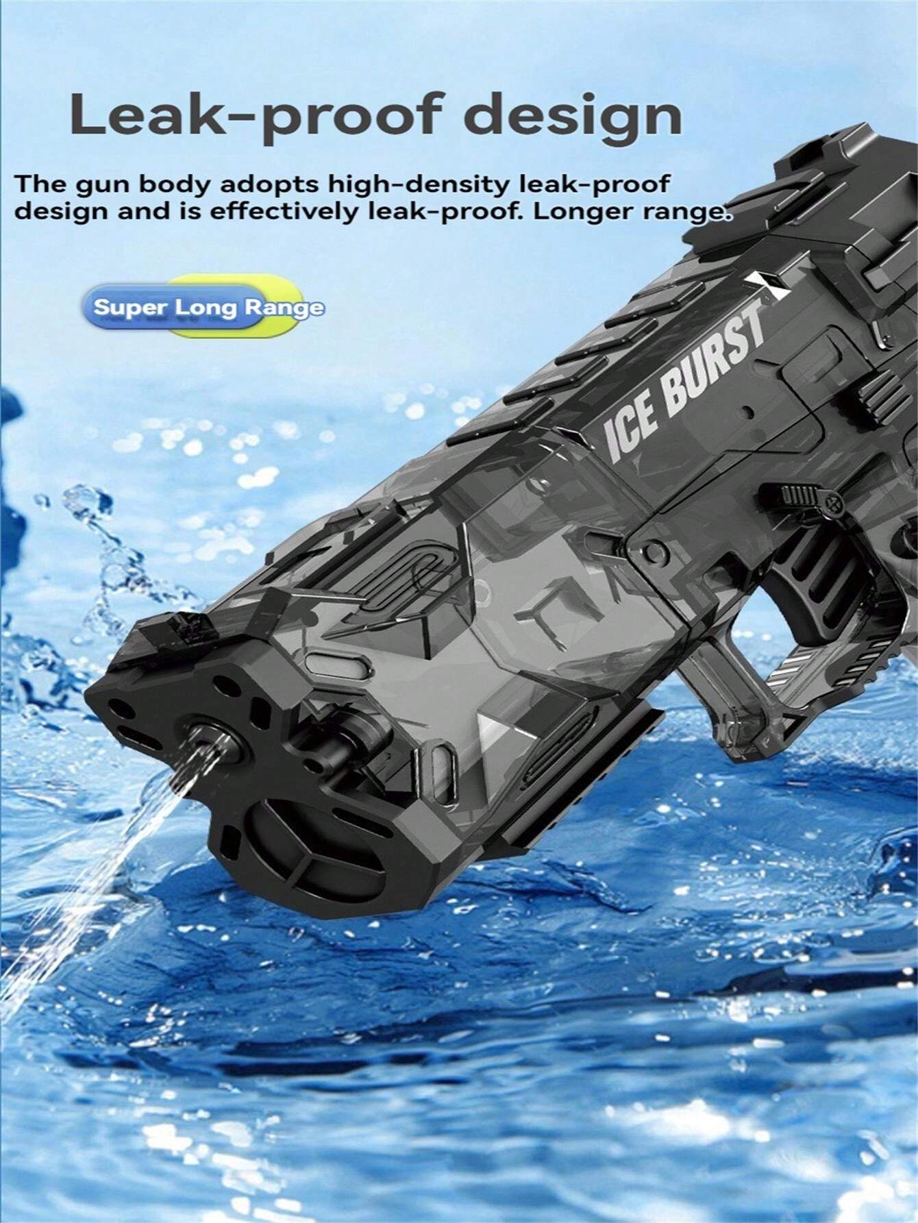 1pc Children's Manual Water Gun With PumpAction And High Capacity For