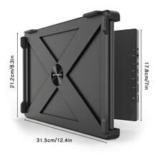 GTMEDIA Portable Dual Screen Monitor Laptop Screen Extender For 13-15" Laptop, 11.6 Inches IPS Screen, MATE X - Black - View 5