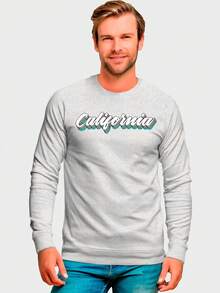 Men Sweatshirts - Màu Xám nhạt - Xem 1