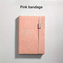 1本A5繃帶2024年行事曆，筆記本，日記本，自我紀律簽到計劃本 - 彩色 - 查看 4