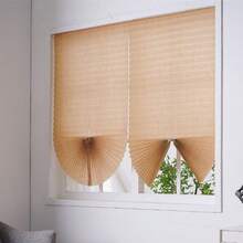 Creative Blackout Darkening Pleated Window Shade Blinds Balcony Portable Blinds Bedroom Apartment Home Living Room Half Blackout Curtain - Multicolor - View 10