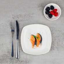 4 件 7 英寸开胃菜盘子套装，方形陶瓷盘子，适用于沙拉、甜点、寿司，可放入微波炉和洗碗机 - 4個裝 - 查看 6