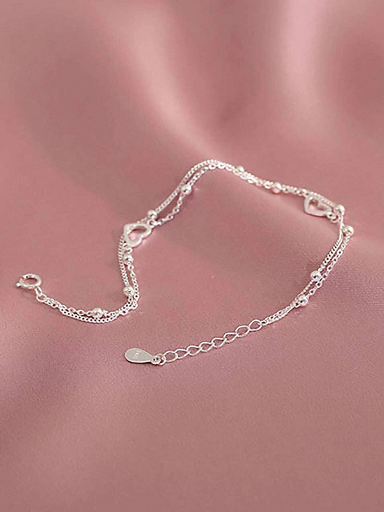 A Simple And Advanced S925 Silver Love Bracelet Banquet Activity Wear