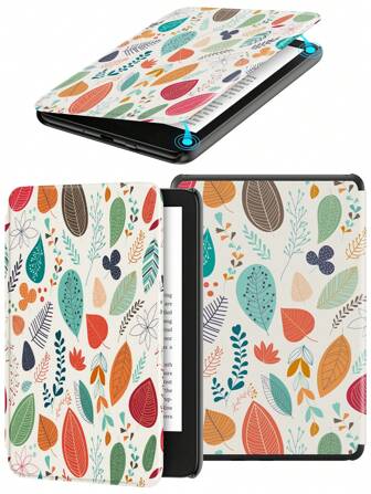 多種顏色款Kindle Paperwhite保護殼，細膩面料套，輕巧PU皮革智慧保護套，帶自動休眠/喚醒功能，適用於Paperwhite電子書閱讀器-多色
