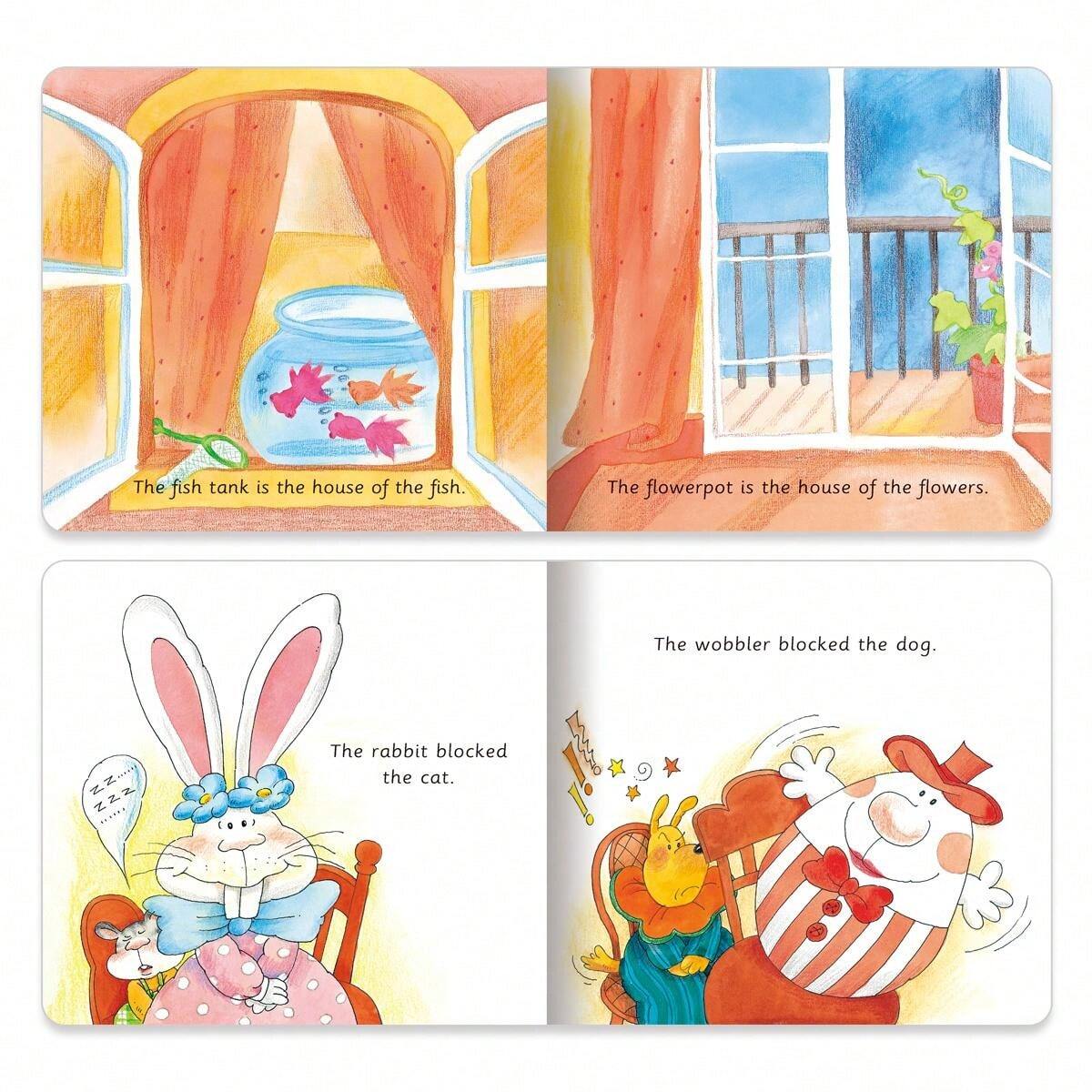 1 Set Of 10 English Children's Story Picture Books, 17cm